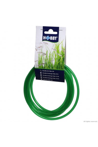 Шланг зелений Hobby Air Tube 4/6мм 3м. (64902)