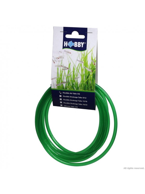 Шланг зеленый Hobby Air Tube 4/6мм 3м. (64902)