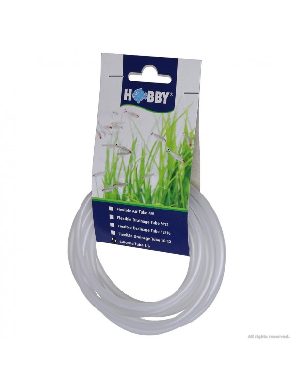 Шланг силиконовый Hobby Silicone Tube 4/6мм 3м. (65202)