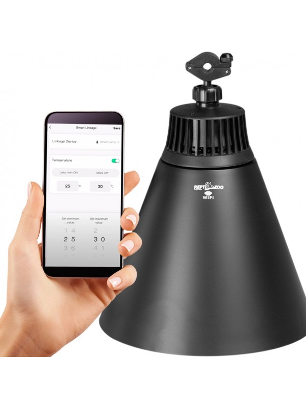 Светильник глубокий рефлекторный с Wi-Fi Repti-Zoo Smart Wi-Fi Deep Lamp L 150W (ZRL02LB)