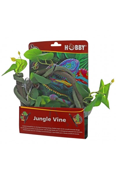 Искусственная лиана Hobby Jungle Vine 1 100 см (37702) - гибкое декоративное растение для террариума, акватерариума и палюдариума.