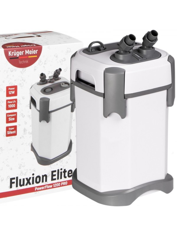 Внешний фильтр Kruger Meier Fluxion Elite 1200 PRO для аквариумов 100-250 литров