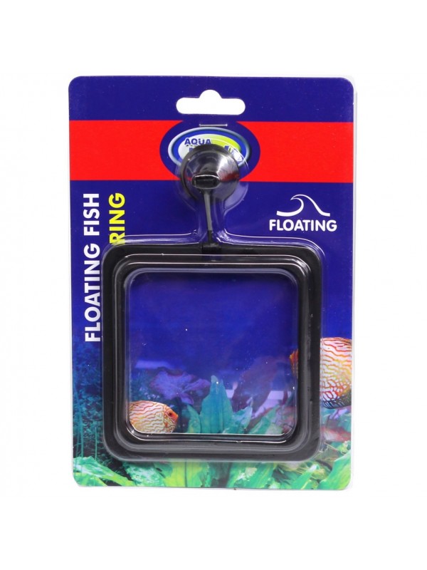 Плавающая кормушка, квадратная Aqua Nova 10x10см (NFEEDING-RING-SQUARE)