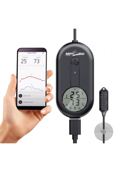 Термогігрометр електронний з Wi-Fi Repti-Zoo Smart Wi-Fi thermo-hygrometer (ZSH105)