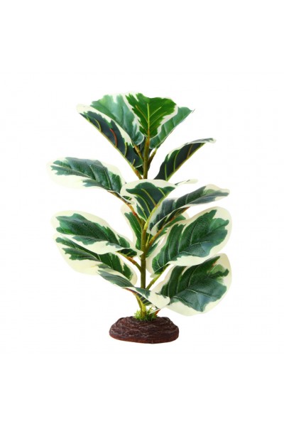 Искусственное растение Hobby Ficus Elastica 1 40 см (37705) для террариума, акватерариума и палюдариума