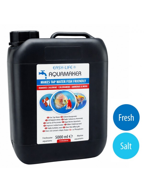 Кондиционер и детоксикатор воды Easy-Life AquaMaker 5000 мл (AQM5000) для аквариумов и прудов