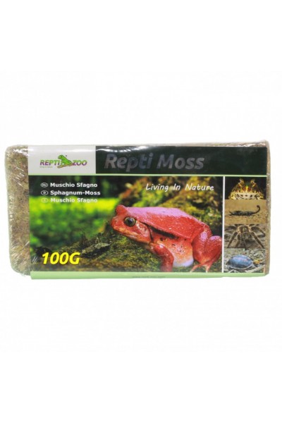 Сфагновий мох Repti-Zoo 4 л (SB032) з Камбоджі для тераріумів з високою вологістю