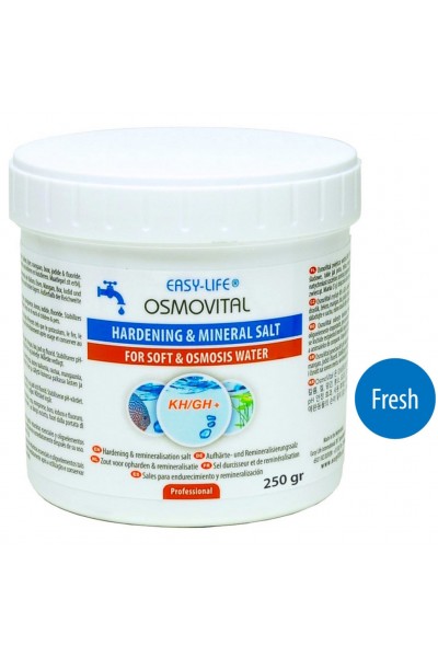 Минеральная соль для реминерализации осмотической воды Easy-Life OsmoVital 250 г (OSM0250) для повышения показателей KH и GH