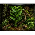 Искусственное растение Hobby Marantha Tree 55 см (37708) для террариума, акватерариума и палюдариума Искусственное растение Hobby Marantha Tree 55 см (37708) для террариума, акватерариума и палюдариума