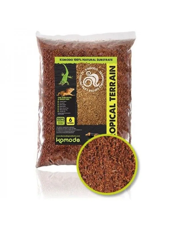 Субстрат тропічний Komodo Tropical Terrain 6л (U46015)
