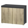 Аквариумная тумба Eheim vivaline LED 180 anthracite/wood 101x41x80см (0250115)