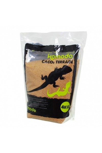 Харчовий пісок для рептилій Komodo CaCo3 Sand Caramel 4кг (U46058)