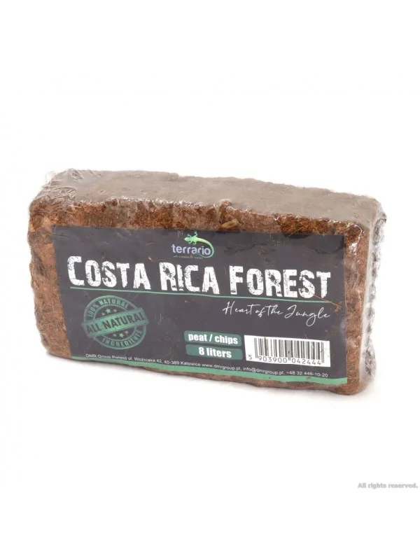 Субстрат из кокосового волокна Terrario Costa Rica Forest 8л