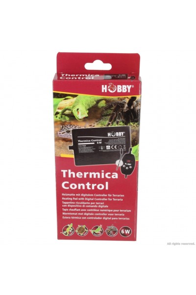 Нагревательный мат водонепроницаемый с контроллером Hobby Thermica Control 6 Ватт IP67 17,8x10см (37124)