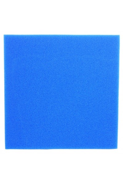 Фильтрующая губка тонкой очистки Hobby Filter sponge blue 50х50х3см ppi 30 (20460)