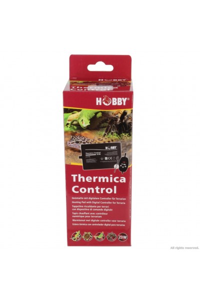 Нагревательный мат водонепроницаемый с контроллером Hobby Thermica Control 23 Ватт IP67 30x20см (37126)
