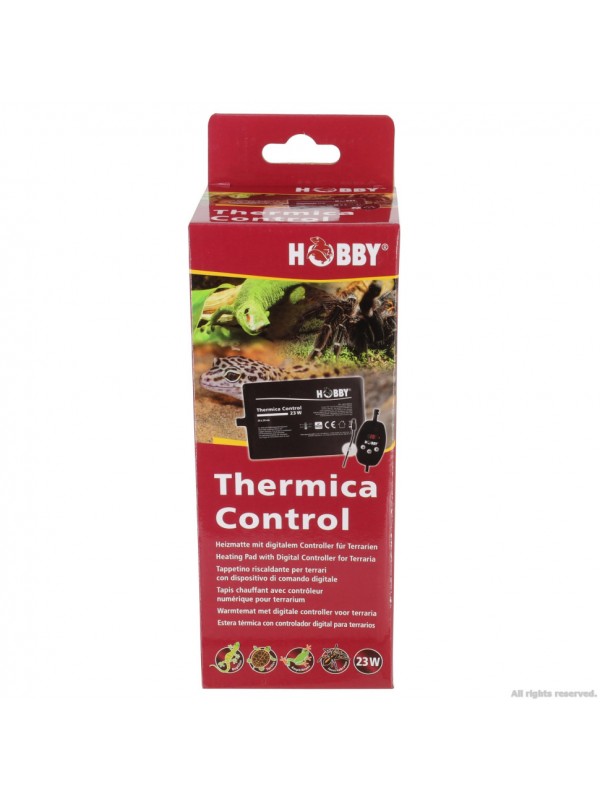 Нагревательный мат водонепроницаемый с контроллером Hobby Thermica Control 23 Ватт IP67 30x20см (37126)