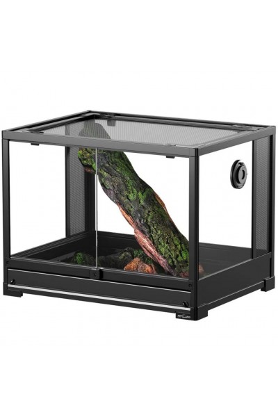 Террариум Repti-Zoo 60x45x45 см (CRK0107) - стеклянный террариум для рептилий и амфибий.