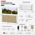 Акваріумний комплект Eheim vivaline LED 240 1x16.3W (LED) arctic/wood з тумбою (0613064)