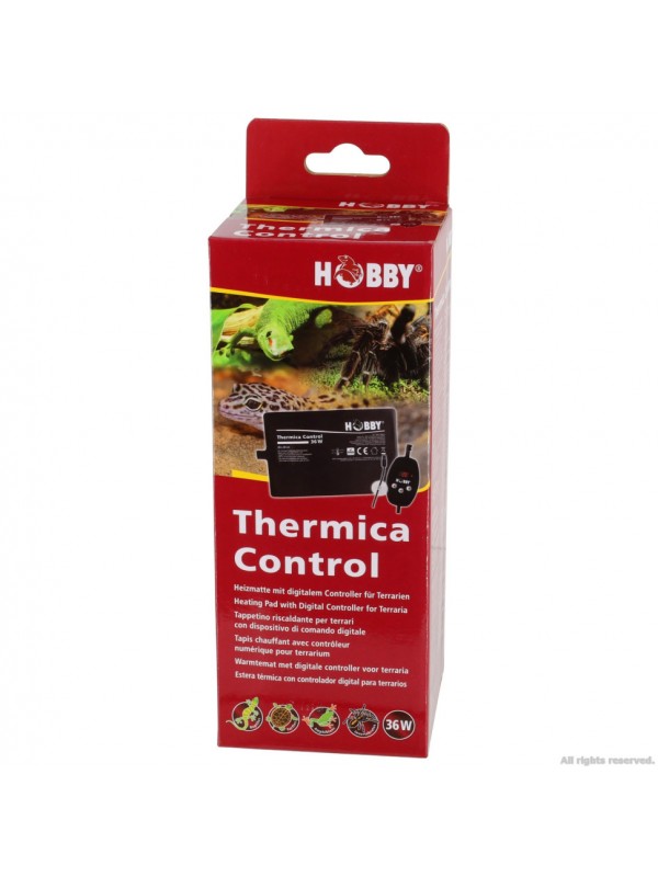 Нагрівальний мат водонепроникний з контролером Hobby Thermica Control 36 Ват IP67 45x20см (37127)