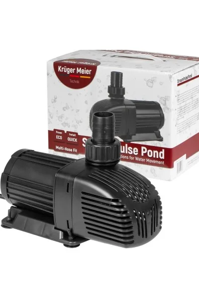 Энергоэффективный насос для пруда Kruger Meier StreamPulse Pond 6000 л/ч с защитой