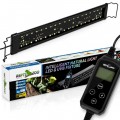 Світильник LED UVB Repti-Zoo Natural Light LED UVB 18W 56-64 см для тераріуму з контролером