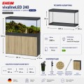 Акваріумний комплект Eheim vivaline LED 240 1x16.3W (LED) anthracite/wood з тумбою (0613065)