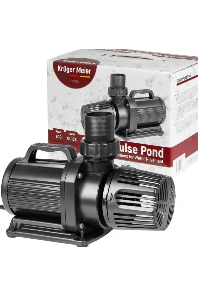 Энергоэффективный насос для пруда Kruger Meier StreamPulse Pond 20000 л/ч с защитой
