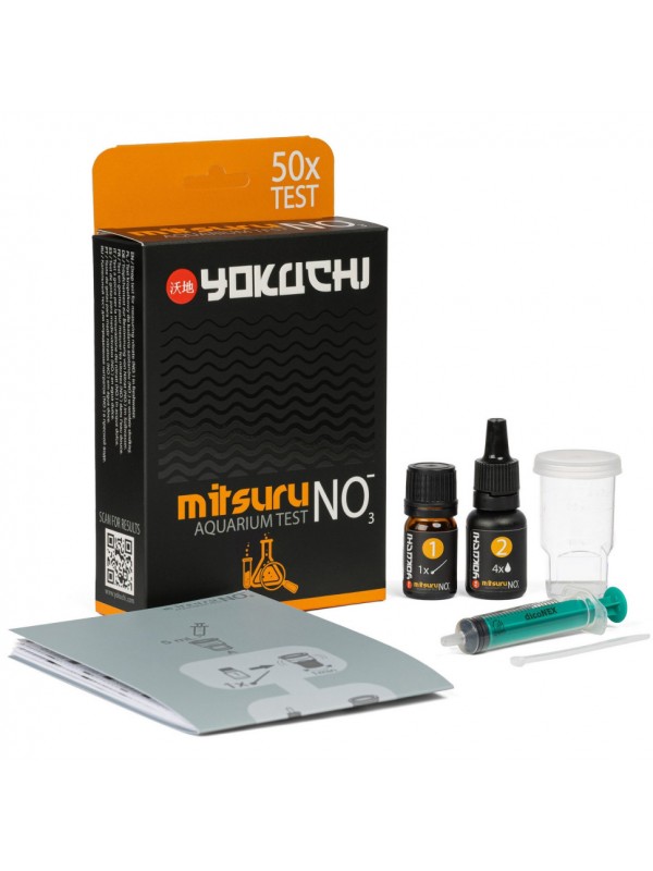 Тест на нітрати в акваріумі Yokuchi Mitsuru Aquarium Test - NO3 50 тестів