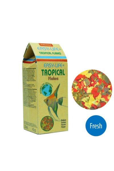Корм для всех тропических рыб Easy-Life Tropical flakes 250 мл. (ELT0250)