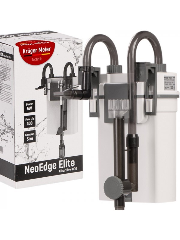 Зовнішній фільтр Kruger Meier NeoEdge Elite 800 зі скіммером для акваріумів 40–80 л
