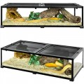 Тераріум Repti-Zoo Super Vision 360 120x45x45 см (RKE1204545) - скляний тераріум для рептилій та амфібій