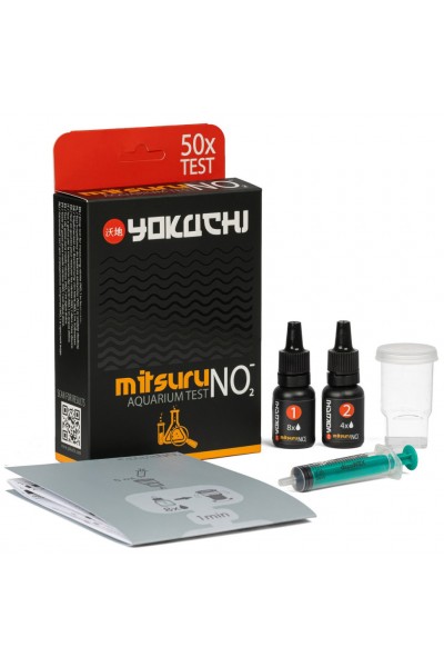 Тест на нитриты в аквариуме Yokuchi Mitsuru Aquarium Test NO2, 50 тестов