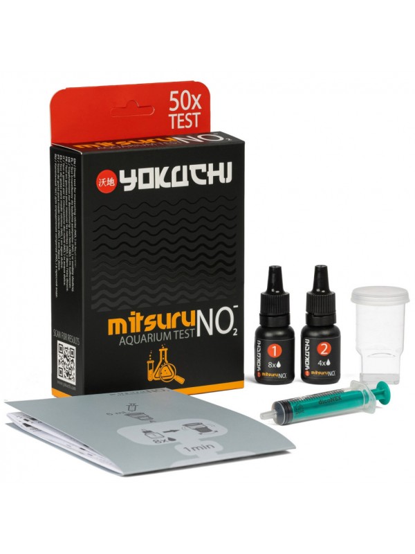 Тест на нітрити в акваріумі Yokuchi Mitsuru Aquarium Test NO2, 50 тестів