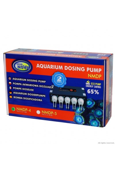 Дозатор добрив четирьохканальний Aqua Nova 4x70 мл/хв (NMDP-4)