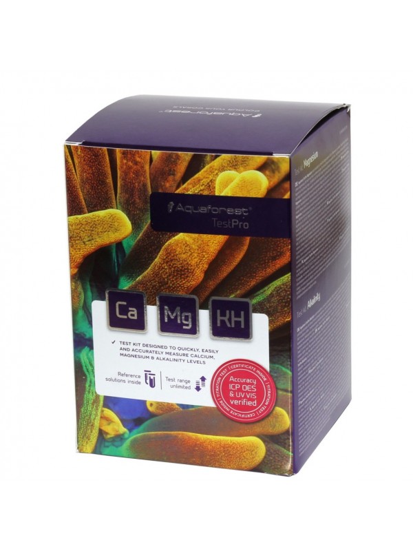 Набор тестов для морского аквариума Aquaforest Test Pro Pack CA,KH,MG (733304)