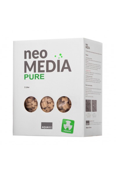 Наповнювач для біофільтрації з нейтральним pH Aquario Neo Media Pure S 5л