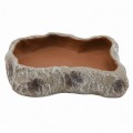 Миска для террариума Hobby Cera Dish Granite 3 18x12,5x4см (37802) поилка и кормушка под натуральный камень