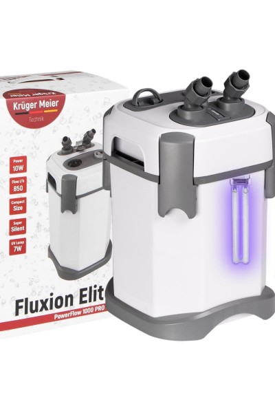 Зовнішній фільтр Kruger Meier Fluxion Elite 1000 UVC PRO для акваріумів 80-180 літрів