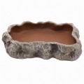 Миска для террариума Hobby Cera Dish Granite 4 22x17x4см (37803) поилка и кормушка под натуральный камень