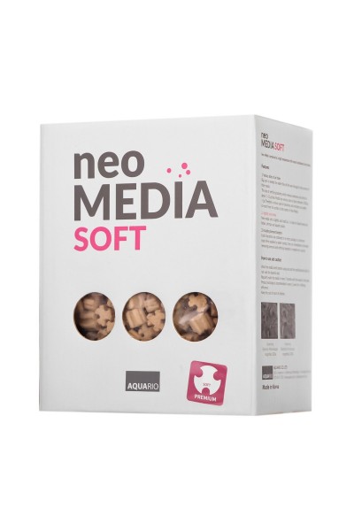 Наповнювач для біофільтрації зі зниженням pH Aquario Neo Media Soft XL 5л