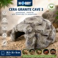 Декорация Hobby Cera Granite Cave 3 28,5×24×16 см - укрытие для террариума, аквариума под натуральный камень (37812) Декорация Hobby Cera Granite Cave 3 28,5×24×16 см - укрытие для террариума, аквариума под натуральный камень (37812)