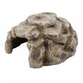 Декорация Hobby Cera Granite Cave 3 28,5×24×16 см - укрытие для террариума, аквариума под натуральный камень (37812)