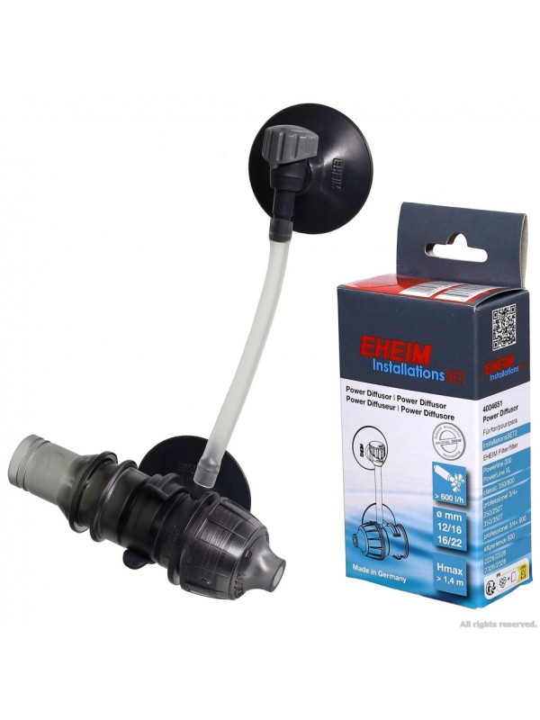 Дифузор для зовнішнього фільтру Eheim diffuser 12/16мм і 16/22мм від 600 л/г (4004651)