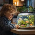 Декорация веселая лягушка Kruger Meier Froggy Bubble 11x8x5см (1185)