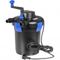 Прудовый фильтр, напорный Kruger Meier PondX UV 4000 с лампой 9 Вт и быстрой очисткой для декоративных водоемов
