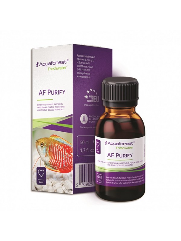 После лечебный уход за рыбой Aquaforest AF Purify 50мл (738330)