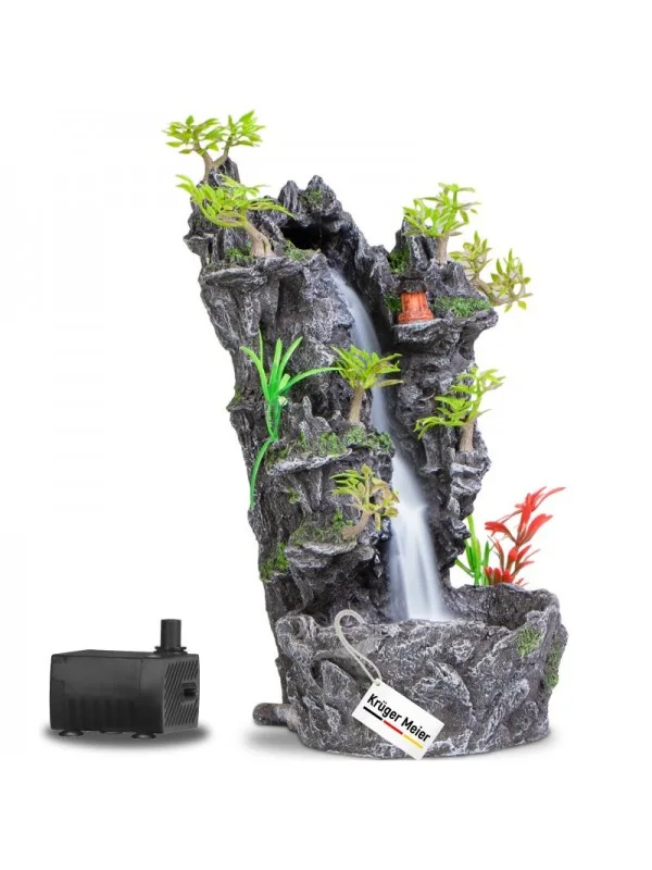 Декорация пескопада для аквариума Kruger Meier Waterfall XL 20x15x31см (191829)