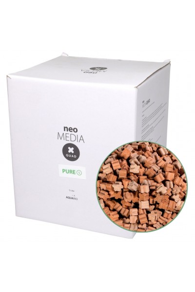 Наповнювач для біофільтрації з нейтральним pH Aquario Neo Media Pure S Premium Quad 5 л