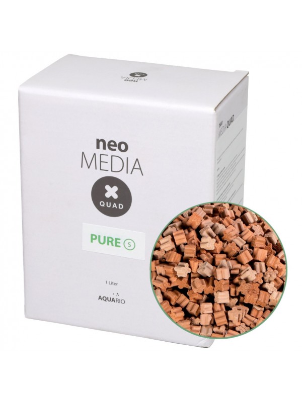 Наполнитель для биофильтрации с нейтральным pH Aquario Neo Media Pure S Premium 1 л